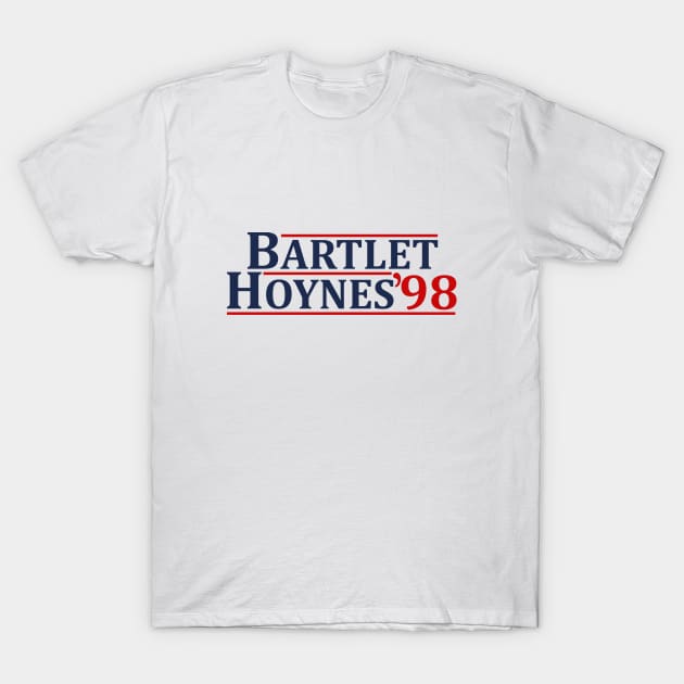 Bartlet and Hoynes 1998 T-Shirt by grekhov